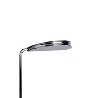 DCWéditions Mezzaluna Stehlampe Chrom