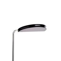 DCWéditions Mezzaluna Lampa Stojąca Chrom/ Czarny