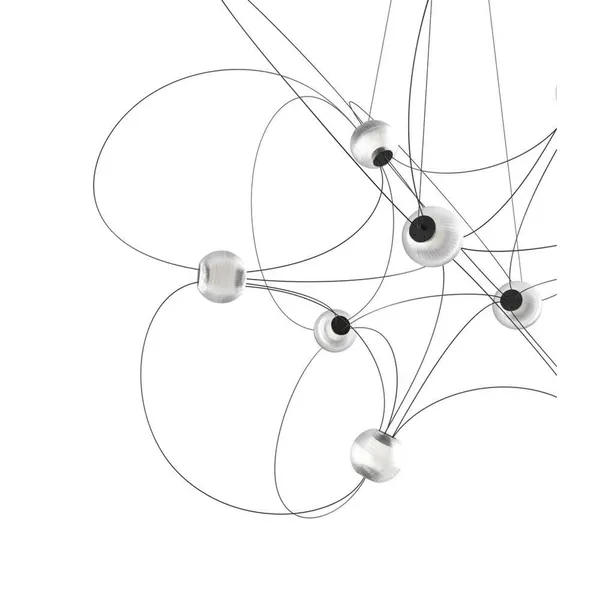 DCWéditions Munari Taklampe X10 Sort