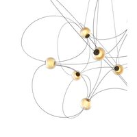 DCWéditions Munari Taklampe X10 Sort
