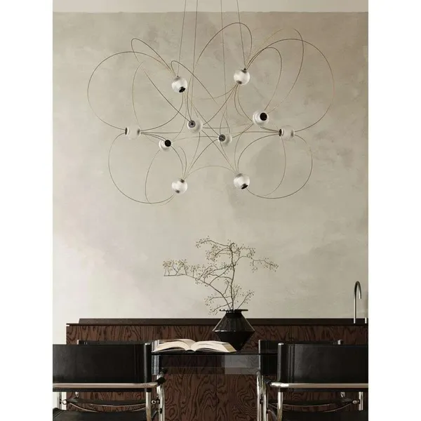 DCWéditions Munari Taklampe X10 Sort