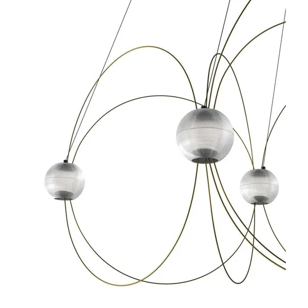 DCWéditions Suspension Munari X8 Doré