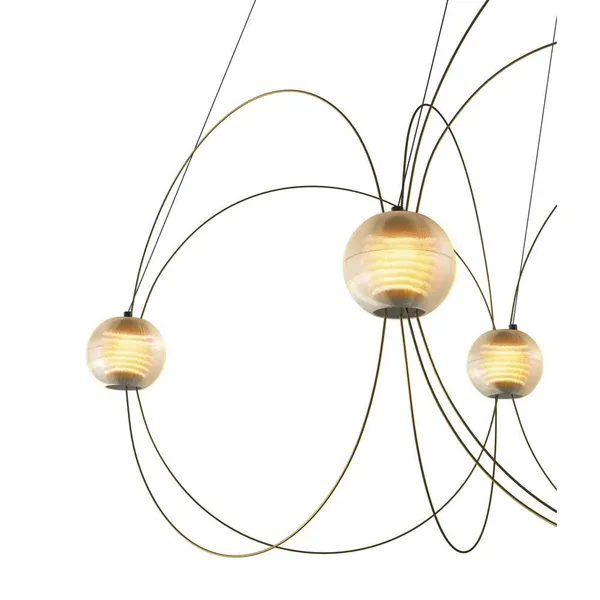 DCWéditions Suspension Munari X8 Doré