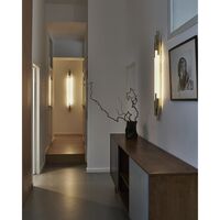 ORG Vegglampe 1050 Messing/Opal