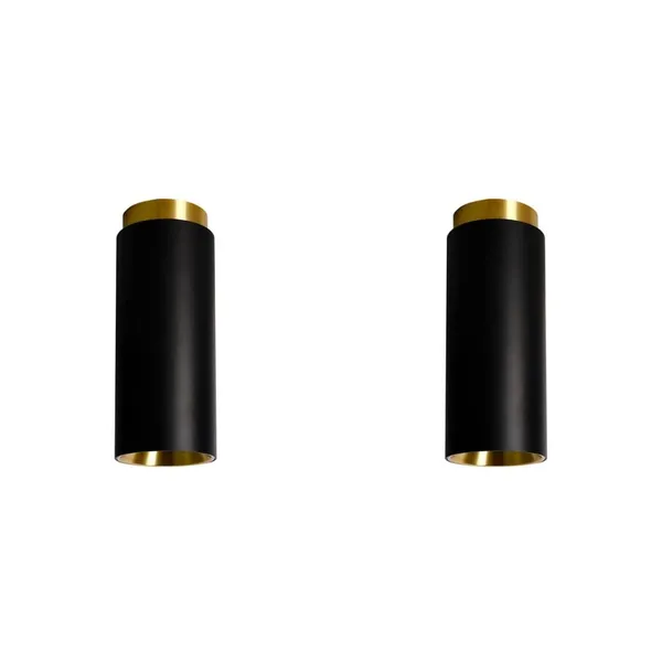 DCWéditions Tobo C65 Duo Negro – Lámpara de techo