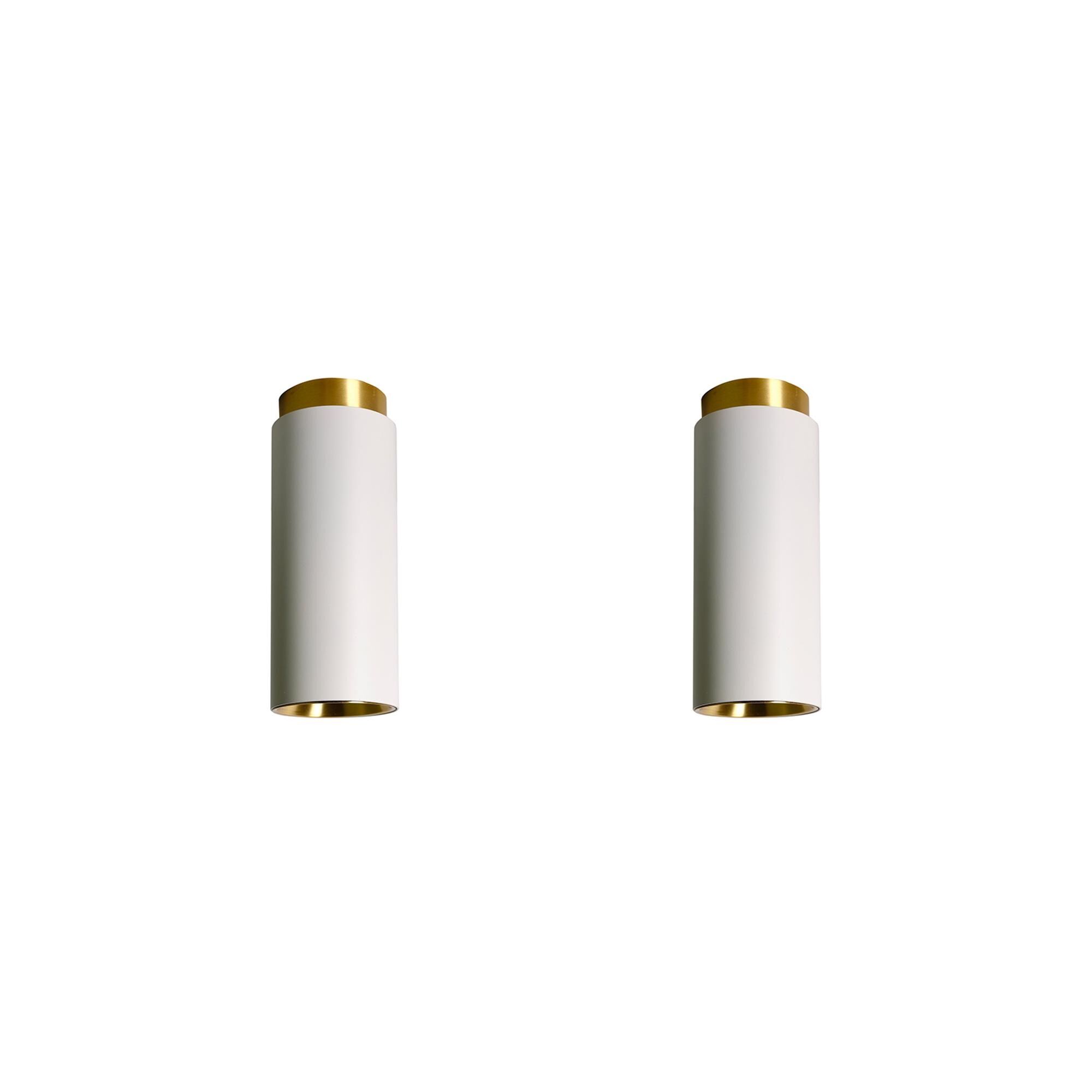 DCW&eacute;ditions Tobo C65 Duo Taklampa Vit