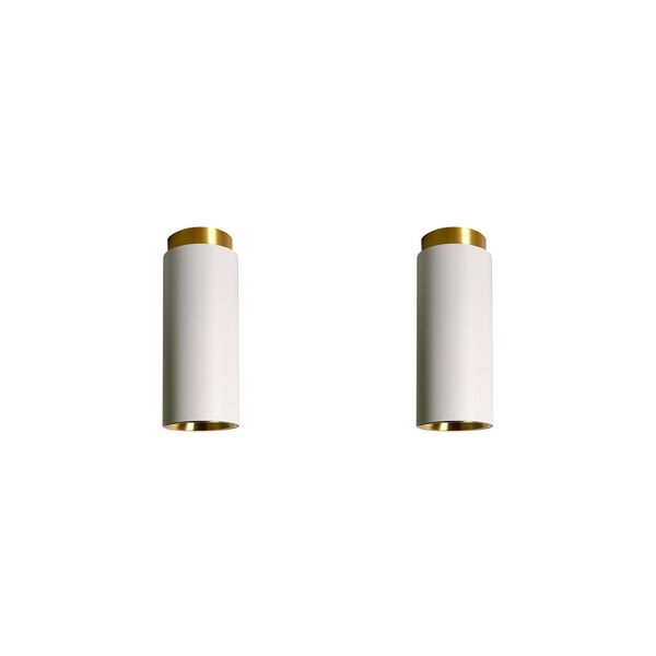 DCWéditions Tobo C65 Duo Plafondlamp Wit
