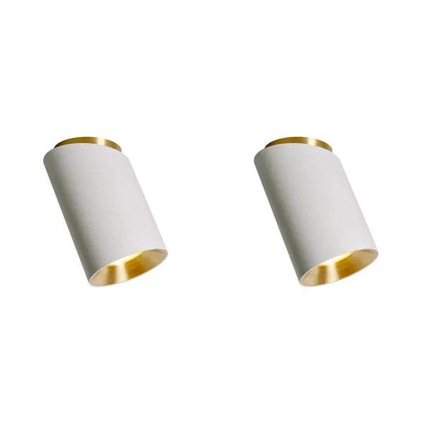 DCWéditions Tobo C85 Diag Plafoniera Bianco