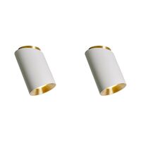 DCWéditions Tobo C85 Diag Plafoniera Bianco