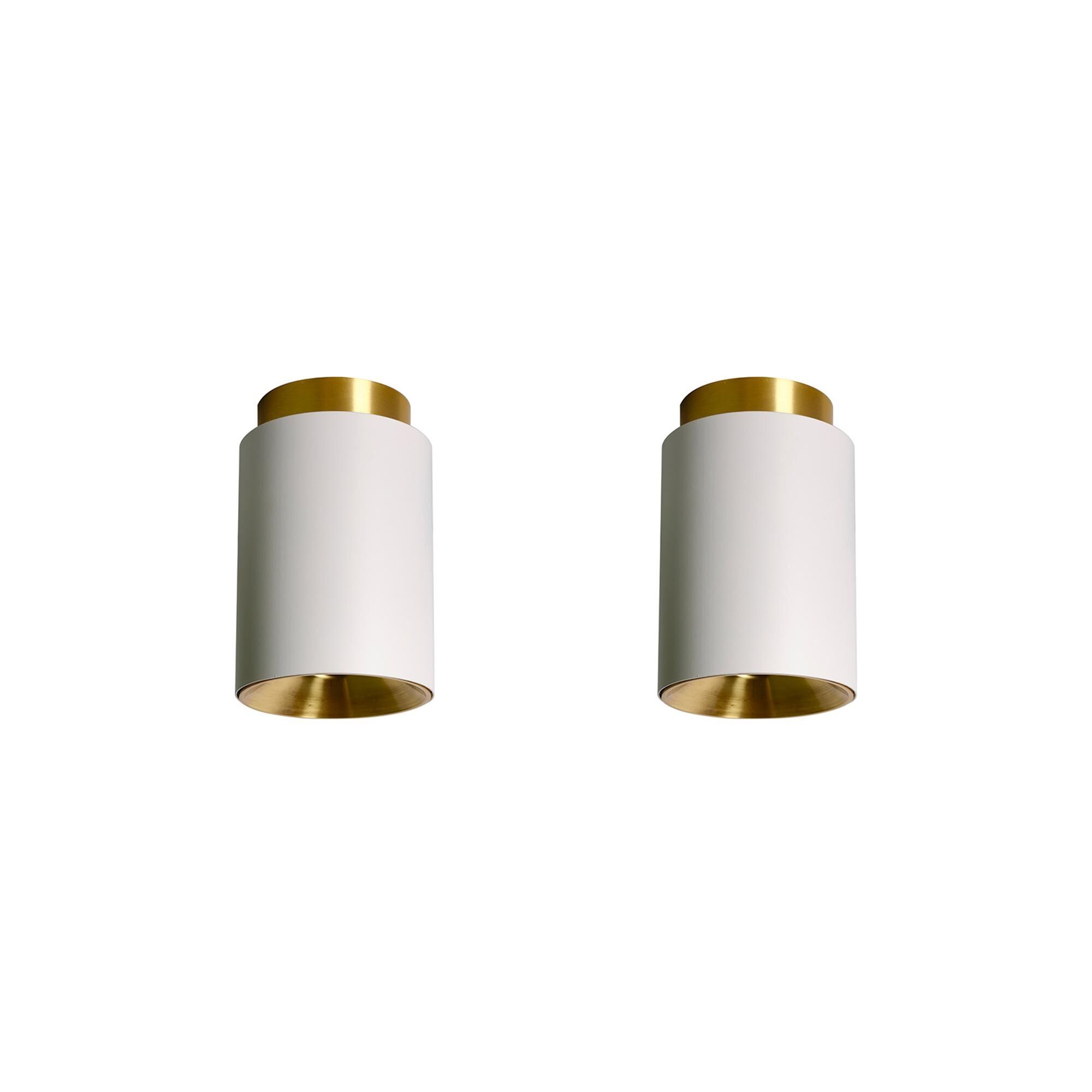 DCW&eacute;ditions Tobo C85 Duo Taklampa Vit