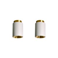 DCWéditions Tobo C85 Duo Plafonnier Blanc