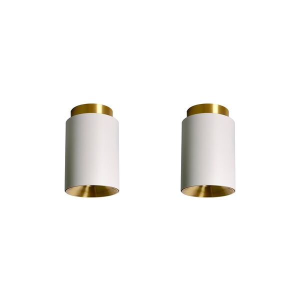 DCWéditions Tobo C85 Duo Plafondlamp Wit