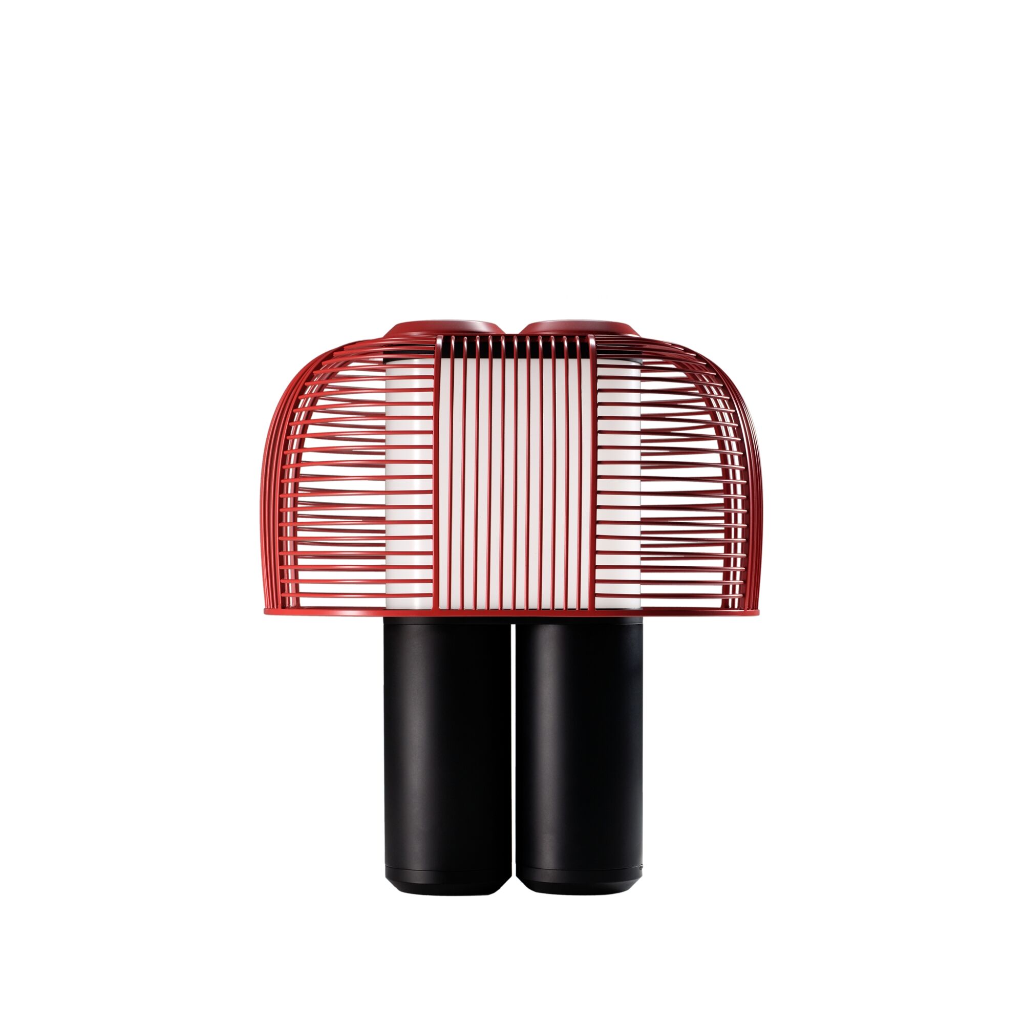 DCW&eacute;ditions Yasuke Bordslampa Svart/ R&ouml;d