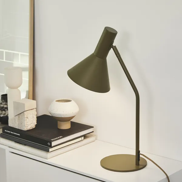 Schwarz Tischlampe Matt