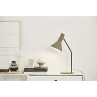 Schwarz Tischlampe Matt