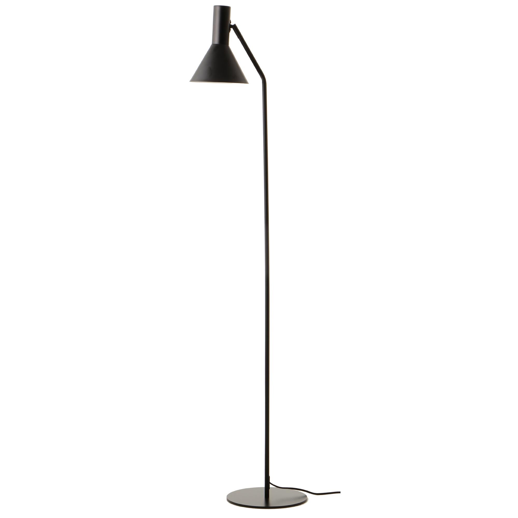 Lyss Golvlampa Matt Svart