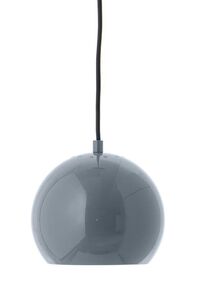 Pendelleuchte Ø18 Glänzender Stahlblau