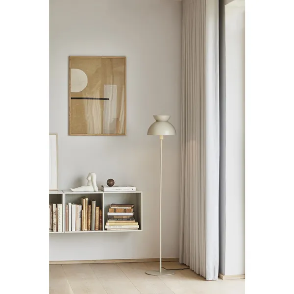 Butterfly Stehlampe Matt Tan Grau