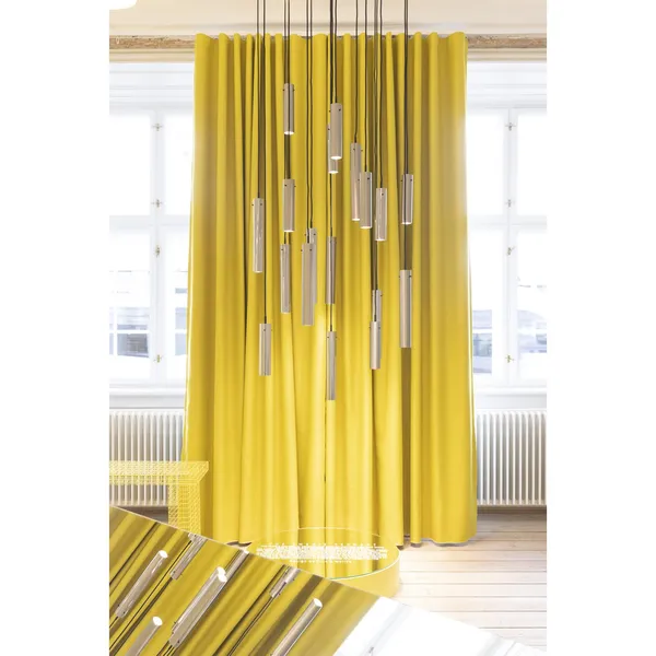 FM 2014 Pendant H36 Glossy Stainless Steel