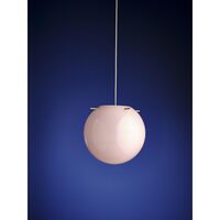 Lampadario Koi Ø32 Rosa Opale/ Ottone in Ottone