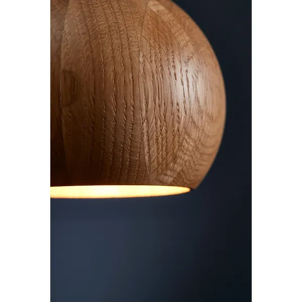 Pendelleuchte Ø12 Eiche