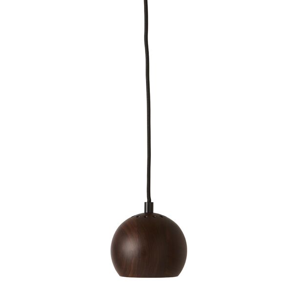 Ball Hanglamp Ø12 Walnoot
