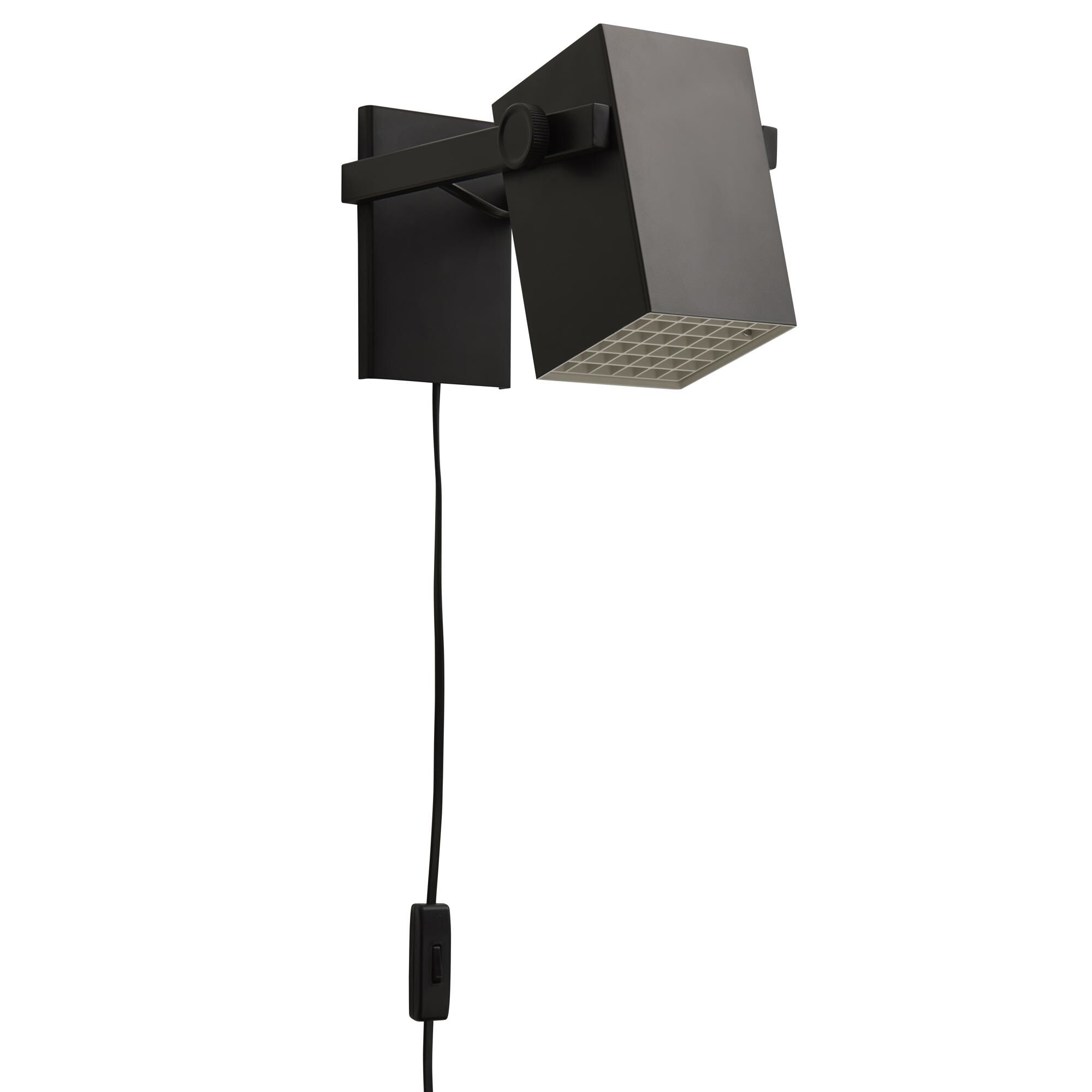 BF Quadro V&auml;gglampa Matt Svart