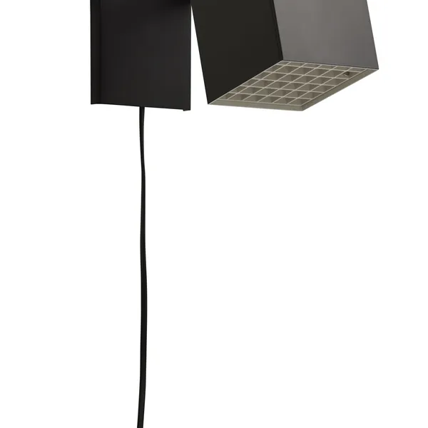 BF Quadro Væglampe Mat Sort