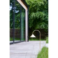 Schwarz Grasp Gartenlampe mit Speer Matt