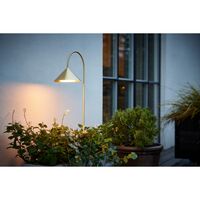 Grasp Garden Lamp With Spear Solid Brass