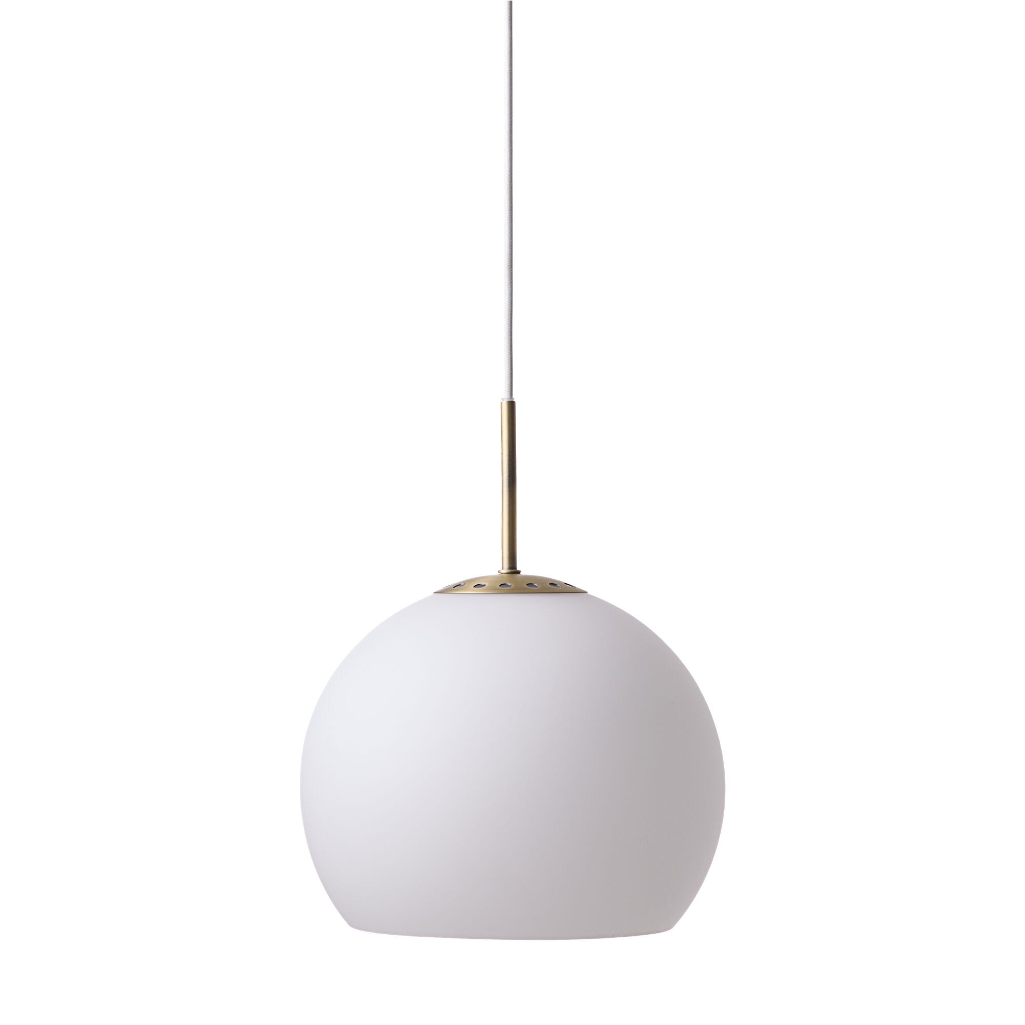 Suspension Suspension Ø18 Blanc Opale