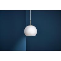 Ball Pendel Ø25 Opal Hvid