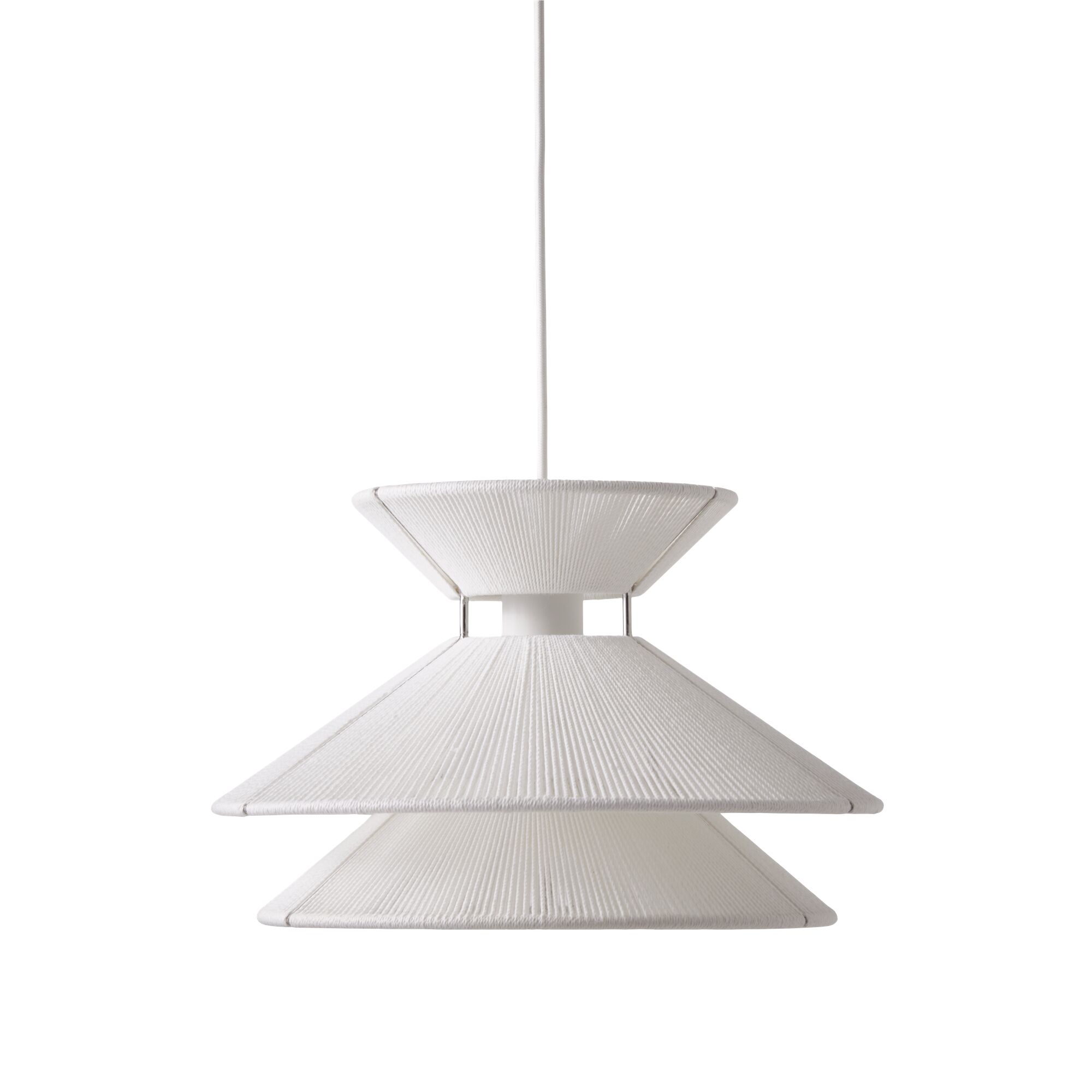 Kiku Taklampa &Oslash;35,5 cm Vit