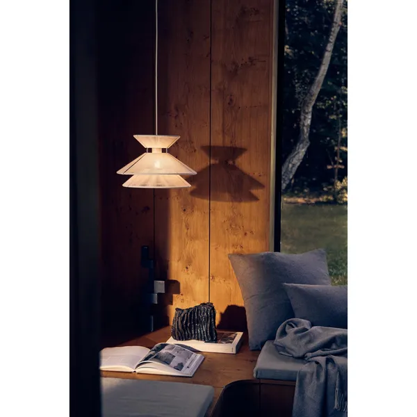 Kiku Hanglamp Ø35,5 cm Wit