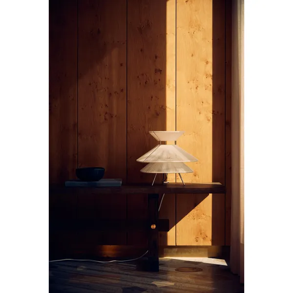 Kiku Tafellamp Ø35,5 cm Wit