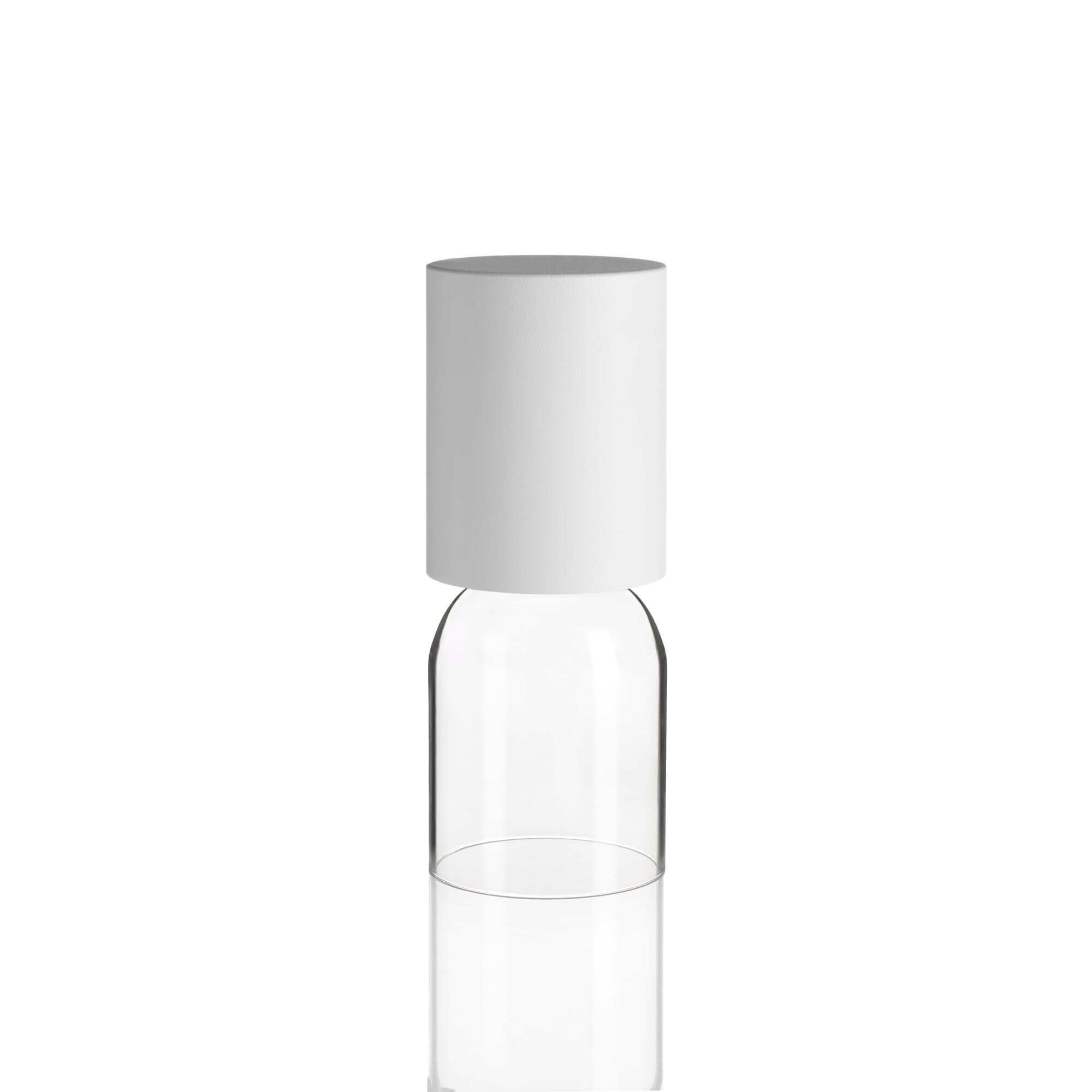 Nui Mini Transportabel Lampe Hvid