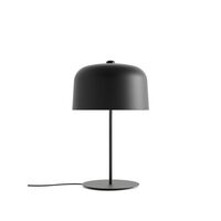 Schwarz Tischlampe Ø40 Matt