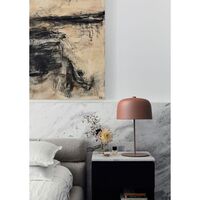 Zile Table Lamp Ø40 Brick Red