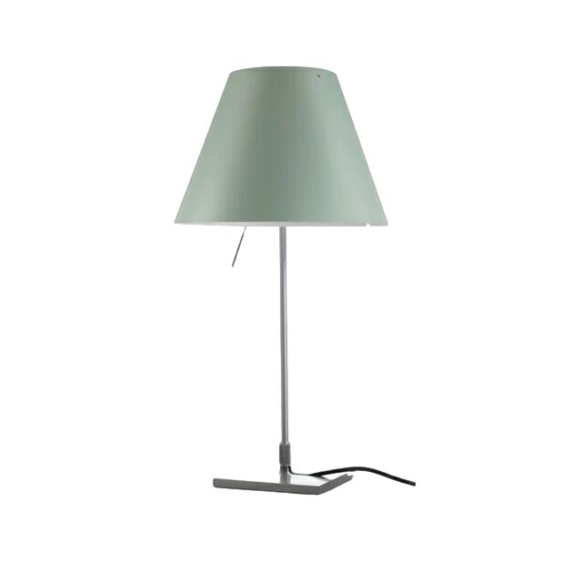 Costanzina Bordlampe Aluminium M. Grøn Skærm