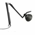 Fortebraccio Vegglampe Sort U. Dimmer