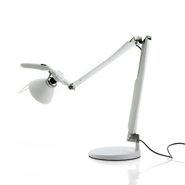 Fortebraccio Bordlampe Hvit U. Lysdimmer