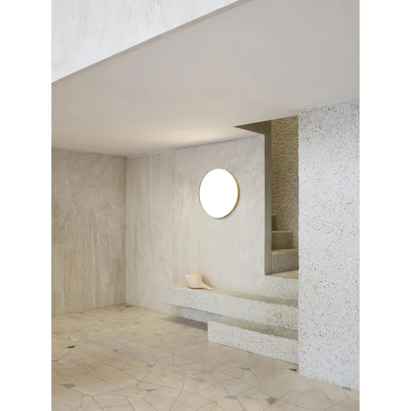 Compendium Plate Wall/ Ceiling Light Aluminum
