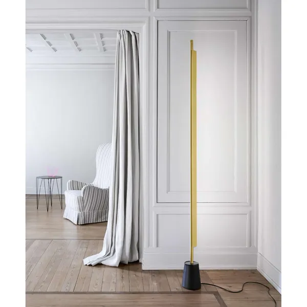 Compendium Floor Lamp Brass