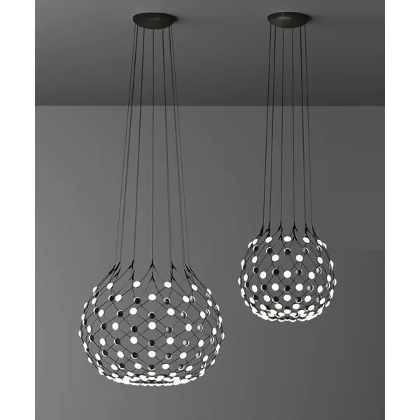 Mesh Pendel Ø55 Sort 1 Meter