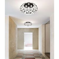 Mesh Loftlampe Ø72 Sort