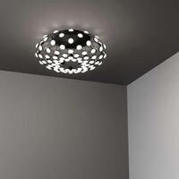 Mesh Loftlampe Ø72 Sort