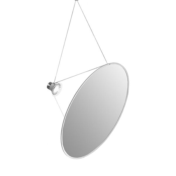 Stor Taklampe Speil