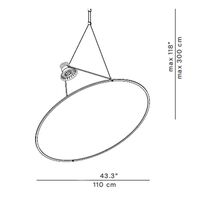 Amisol Pendant Mirror Large