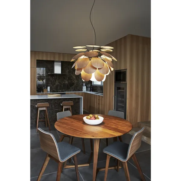 Discoco Pendant Medium Black/Gold