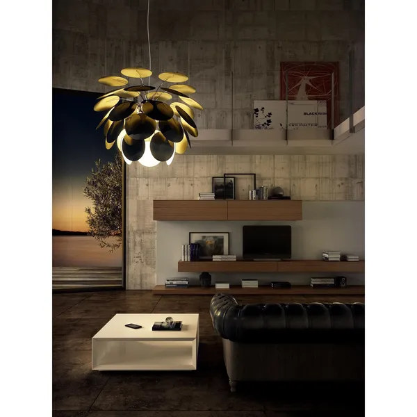 Discoco Pendant Medium Light Grey